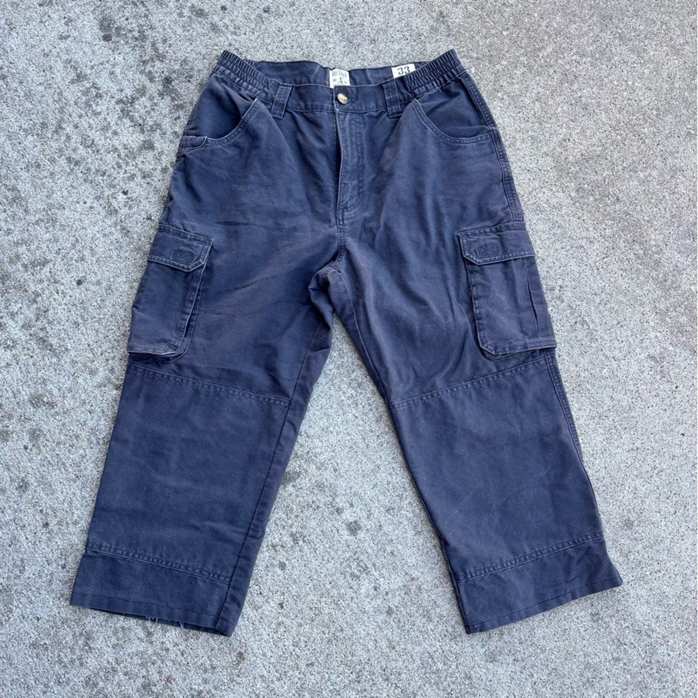 RedHead Dark Gray Cropped Cargo Utility Pants